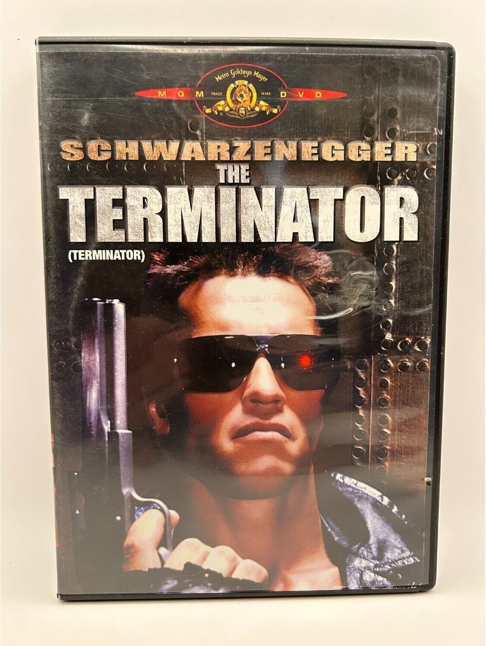 The Terminator DVD Widescreen Arnold Schwarzenegger 2004 Action & James Cameron